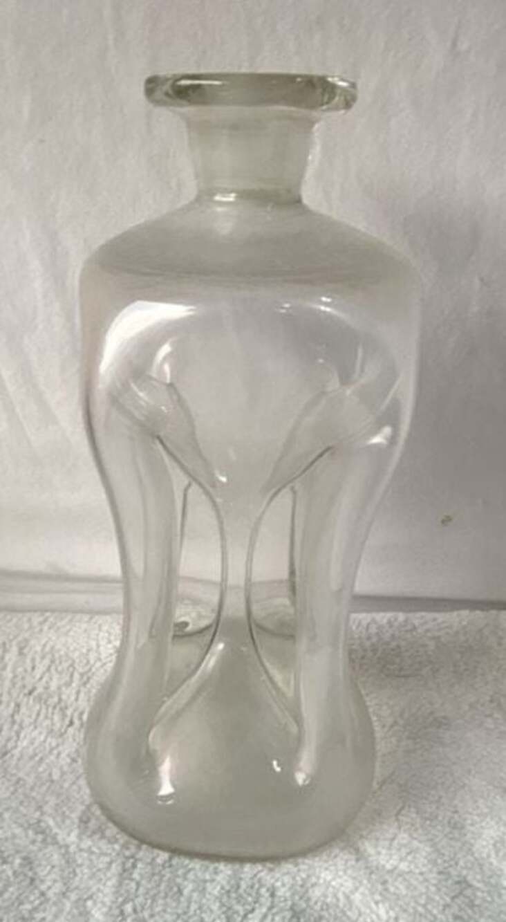 Vintage Holmegaard Kluk Kluk Glass Decanter